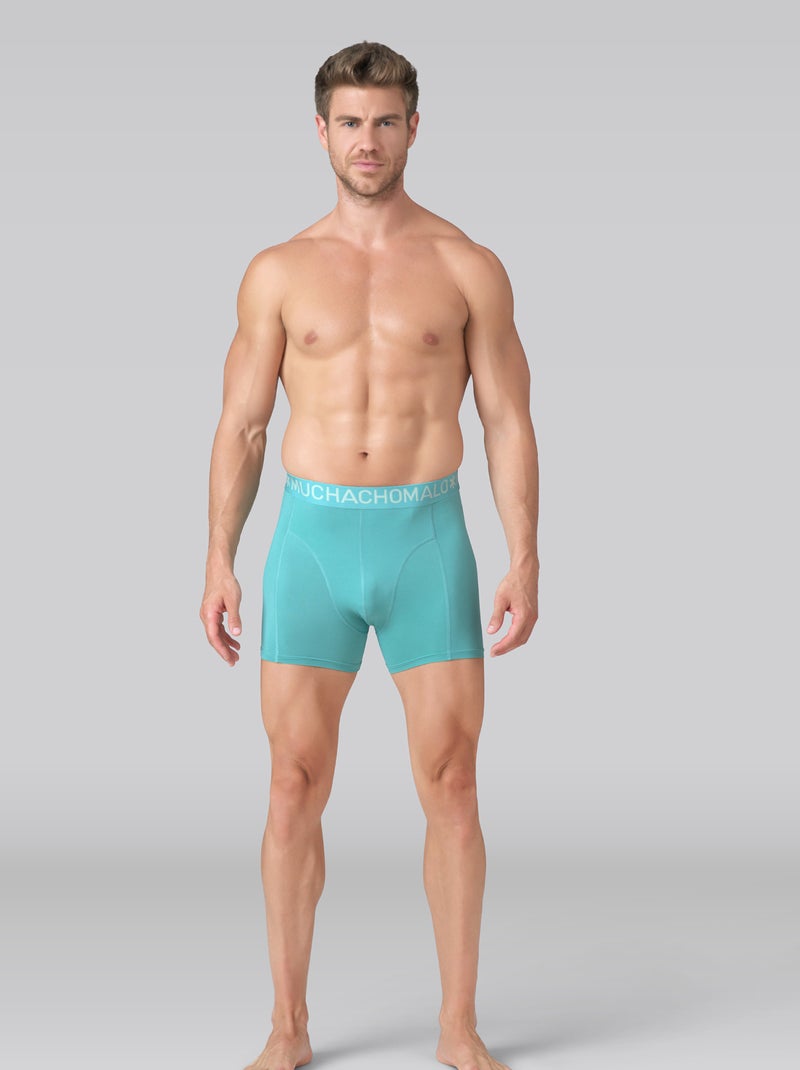 3 pack Muchachomalo boxershorts Zwart/Blauw/Groen - Kiabi