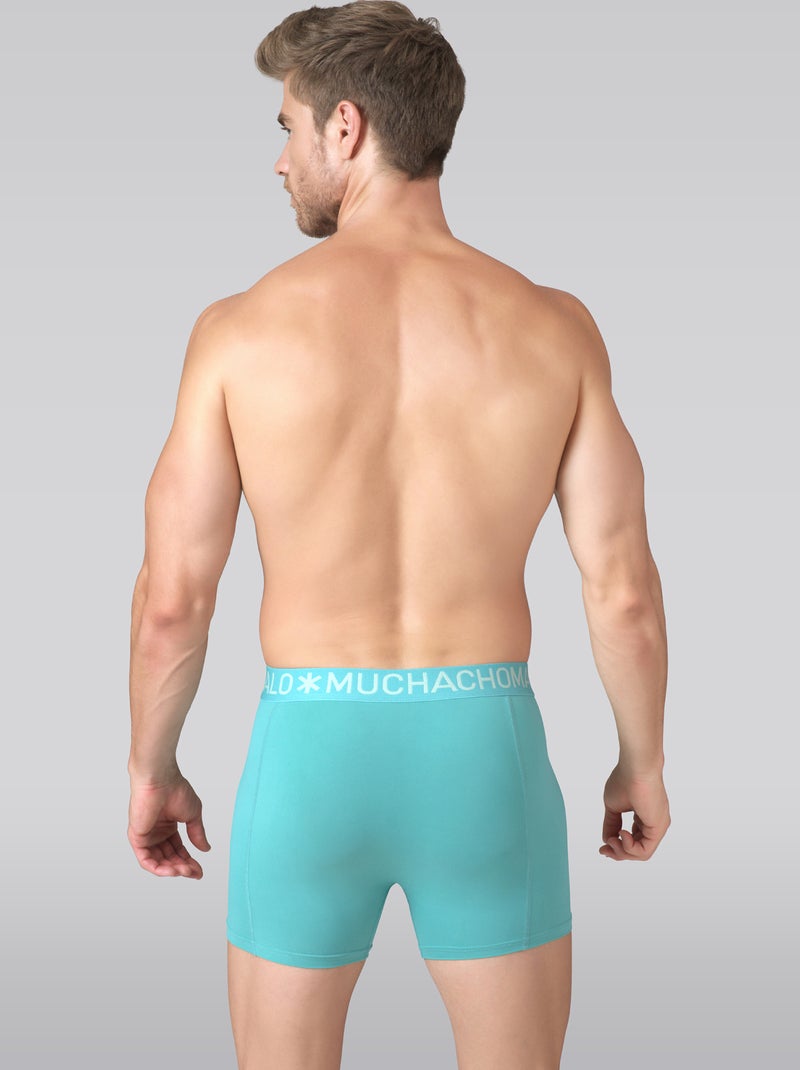3 pack Muchachomalo boxershorts Zwart/Blauw/Groen - Kiabi