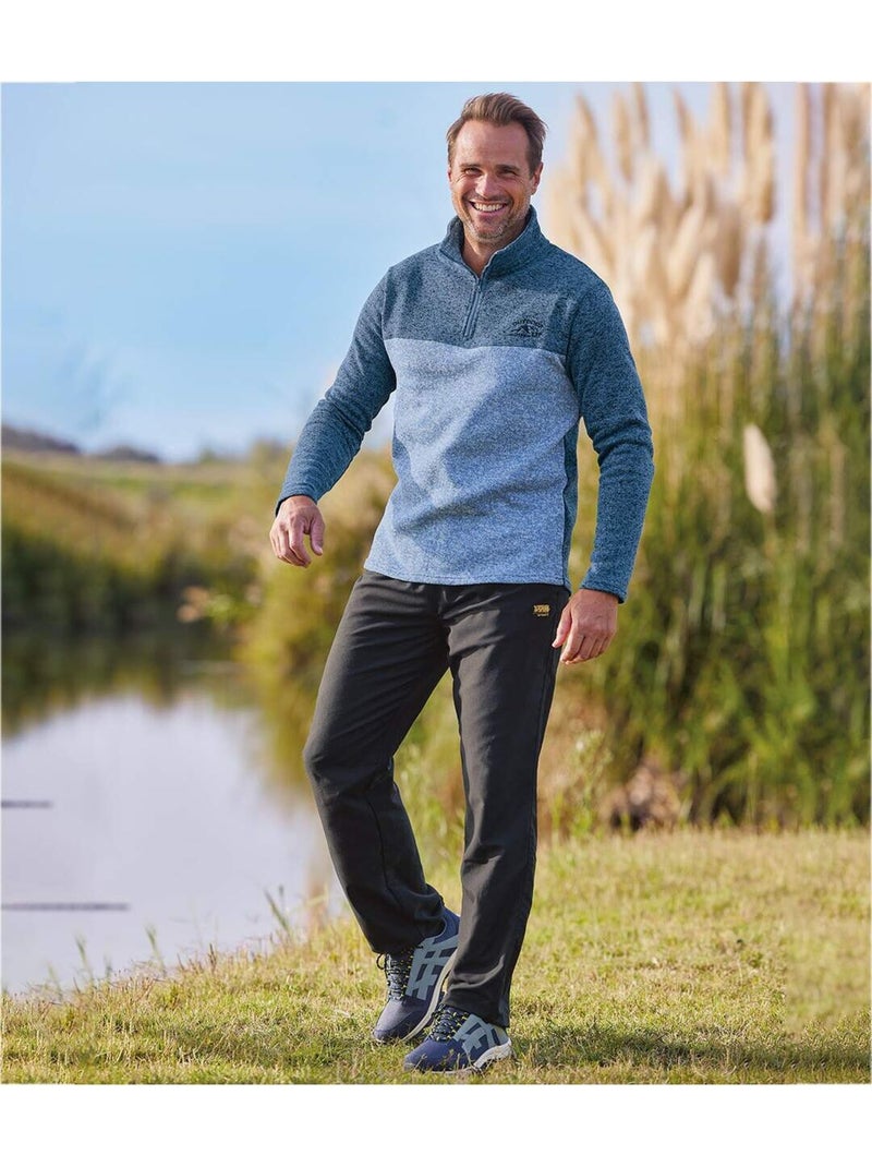 3-pack sweaters Atlas® - ATLAS FOR MEN Blauwgrijs - Kiabi