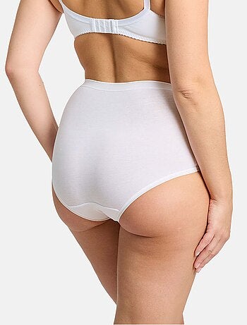 3 slips met hoge taille 'Sans Complexe'