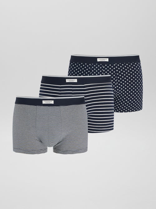 3 stretch boxershorts - Kiabi