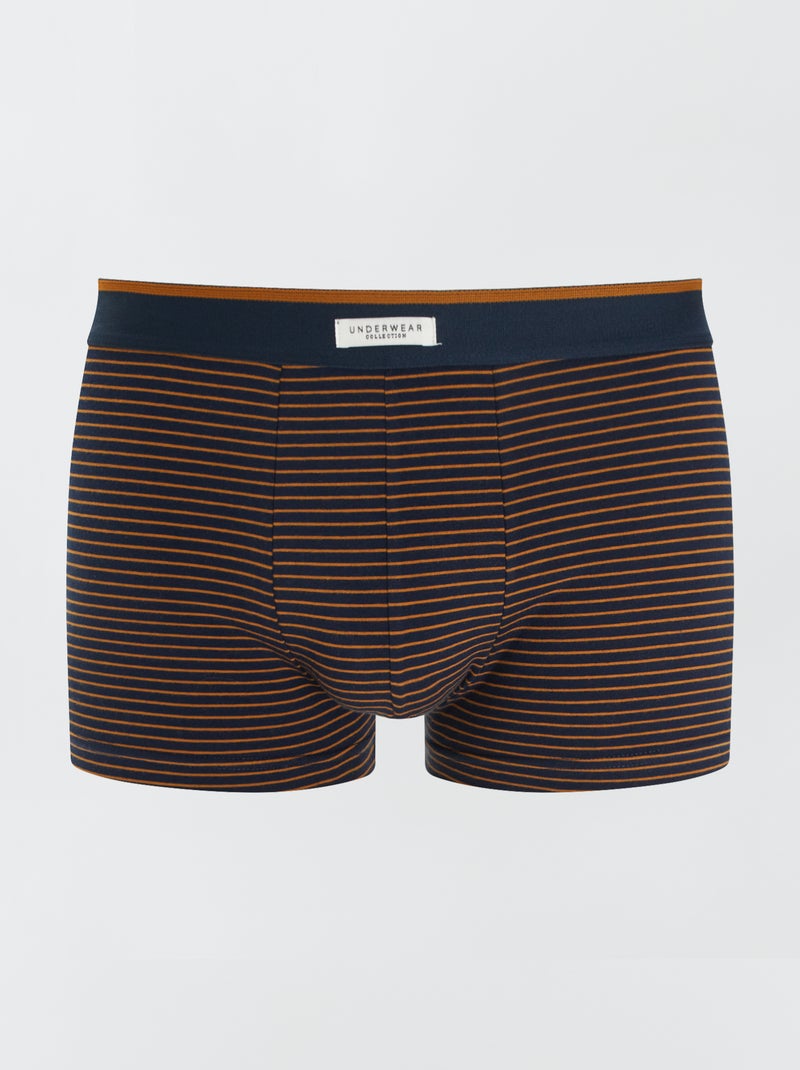 3 stretch boxershorts GEEL - Kiabi