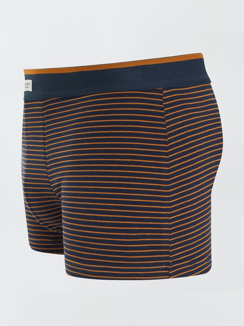 3 stretch boxershorts GEEL - Kiabi