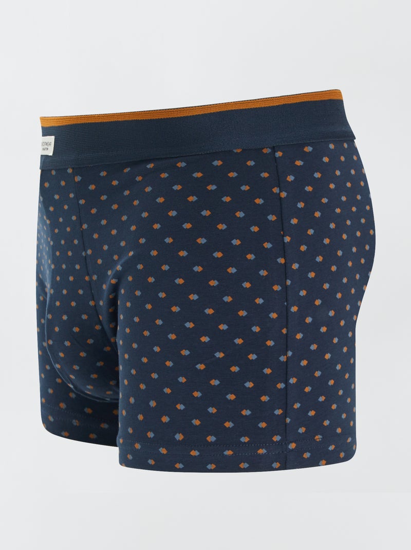 3 stretch boxershorts GEEL - Kiabi