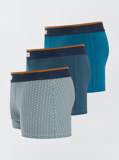 3 stretch boxershorts - Kiabi