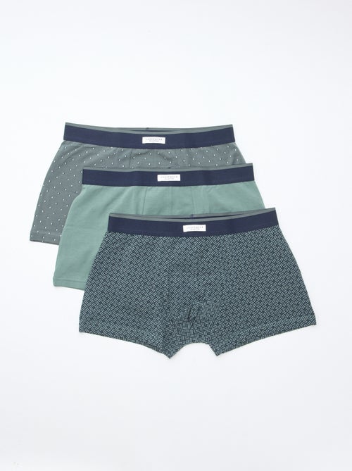 3 stretch boxershorts - Kiabi