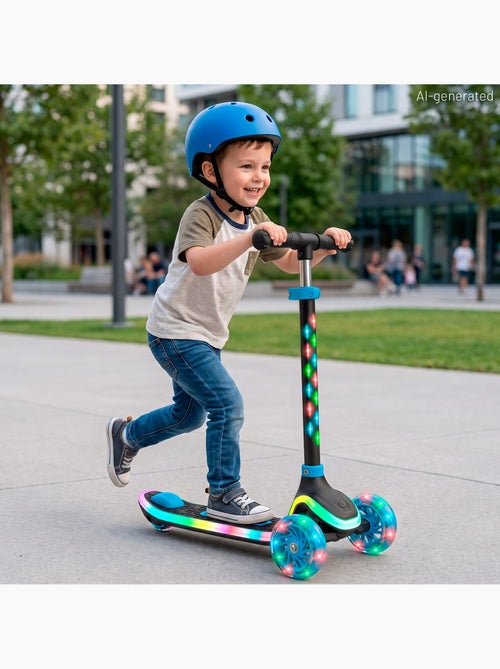 3-wielscooter met verlichting +3 jaar - evo - Kiabi 3-wielscooter met verlichting +3 jaar - evo - Kiabi