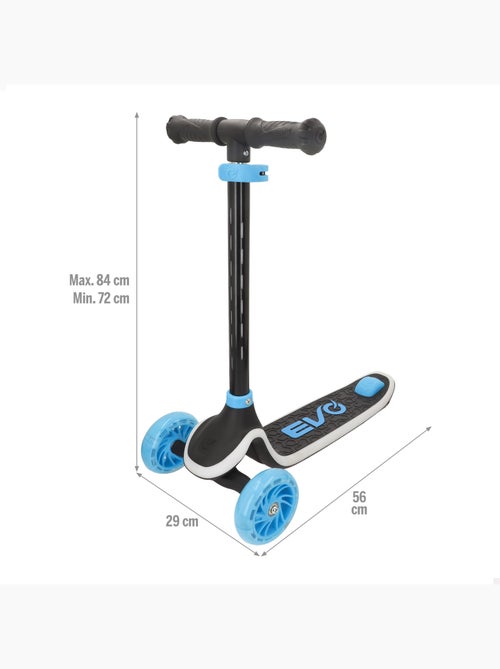 3-wielscooter met verlichting +3 jaar - evo - Kiabi 3-wielscooter met verlichting +3 jaar - evo - Kiabi