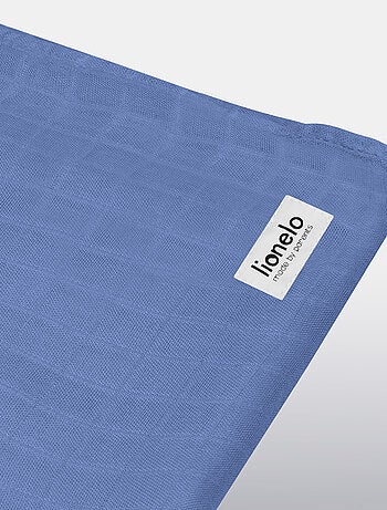 3 x natuurlijke bamboe katoenen babydoeken LIONELO – 120 x 120 cm