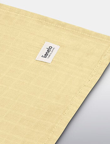 3 x natuurlijke bamboe katoenen babydoeken LIONELO – 120 x 120 cm