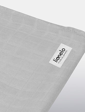 3 x natuurlijke bamboe katoenen babydoeken LIONELO – 120 x 120 cm