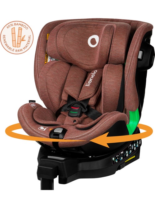 360° Autostoel LIONELO Harmony i-Size - ISOFIX - 60% bamboe - 40-150cm - Groep 0+/1/2/3 - Kiabi 360° Autostoel LIONELO Harmony i-Size - ISOFIX - 60% bamboe - 40-150cm - Groep 0+/1/2/3 - Kiabi