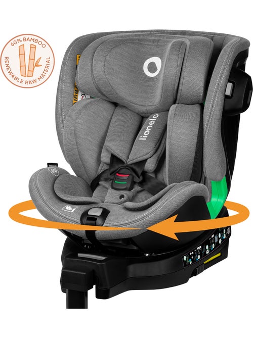 360° Autostoel LIONELO Harmony i-Size - ISOFIX - 60% bamboe - 40-150cm - Groep 0+/1/2/3 - Kiabi 360° Autostoel LIONELO Harmony i-Size - ISOFIX - 60% bamboe - 40-150cm - Groep 0+/1/2/3 - Kiabi