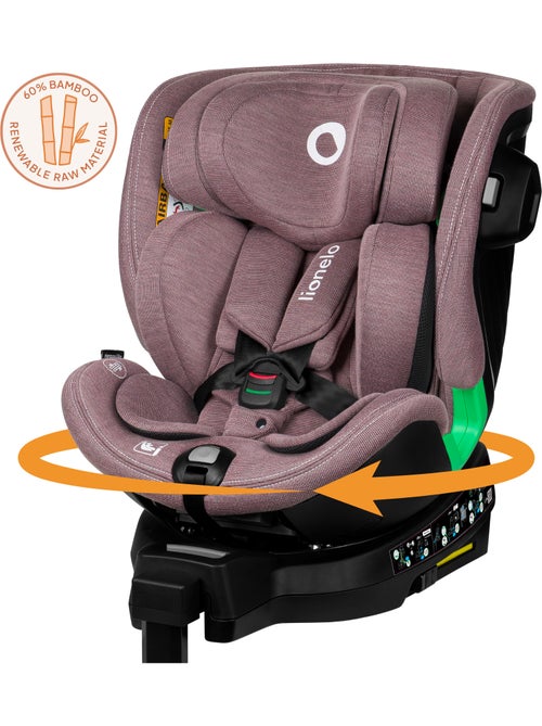 360° Autostoel LIONELO Harmony i-Size - ISOFIX - 60% bamboe - 40-150cm - Groep 0+/1/2/3 - Kiabi 360° Autostoel LIONELO Harmony i-Size - ISOFIX - 60% bamboe - 40-150cm - Groep 0+/1/2/3 - Kiabi