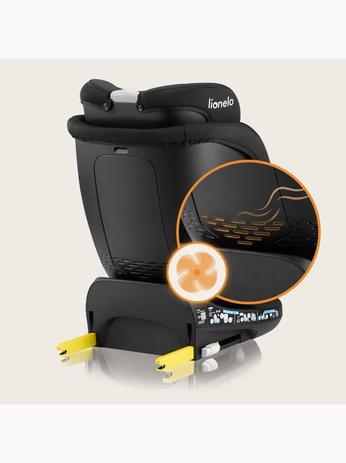 360° Autostoel LIONELO Navy i-Size - ISOFIX - Kuipventilatie - 40-150 cm - 0+/1/2/3 - Kiabi 360° Autostoel LIONELO Navy i-Size - ISOFIX - Kuipventilatie - 40-150 cm - 0+/1/2/3 - Kiabi