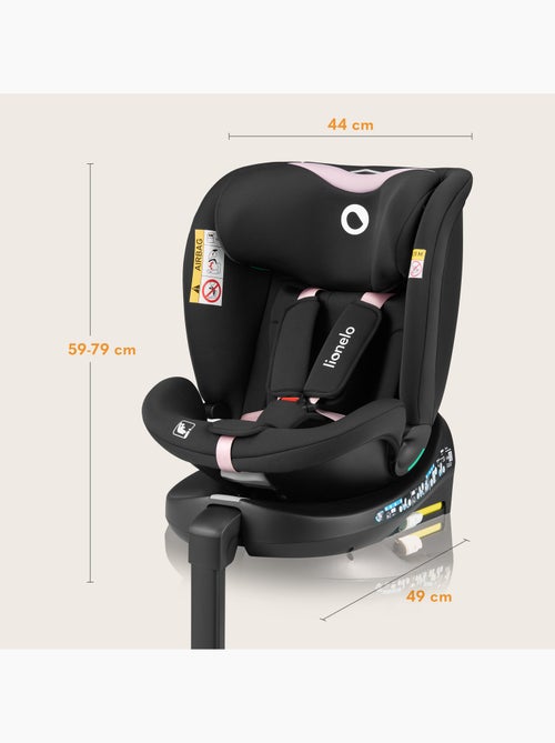360° Autostoel LIONELO Navy i-Size - ISOFIX - Kuipventilatie - 40-150 cm - 0+/1/2/3 - Kiabi 360° Autostoel LIONELO Navy i-Size - ISOFIX - Kuipventilatie - 40-150 cm - 0+/1/2/3 - Kiabi