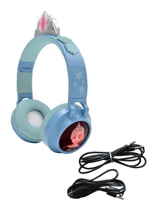 3d frozen design bluetooth® en bedrade opvouwbare koptelefoon met veilige volumebeperking - Kiabi 3d frozen design bluetooth® en bedrade opvouwbare koptelefoon met veilige volumebeperking - Kiabi