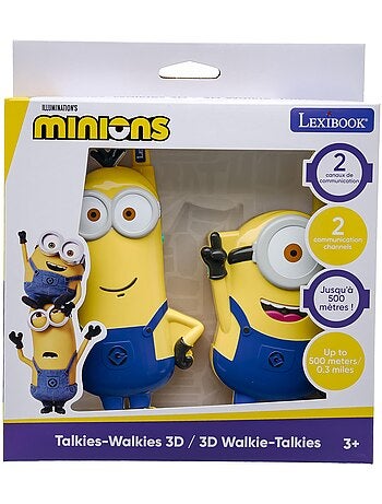 3d minions walkie-talkies