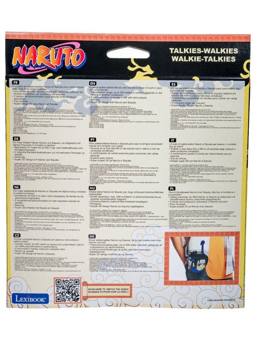 3d naruto walkie-talkies - Kiabi 3d naruto walkie-talkies - Kiabi