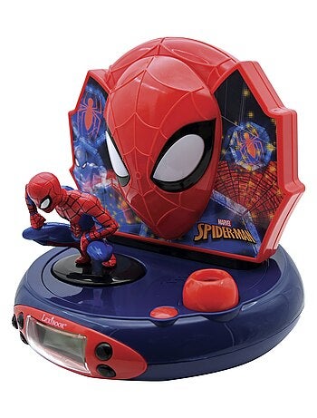 3d spider-man projectorklok met magische geluiden