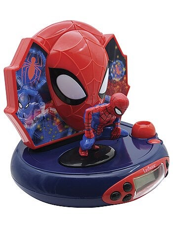 3d spider-man projectorklok met magische geluiden