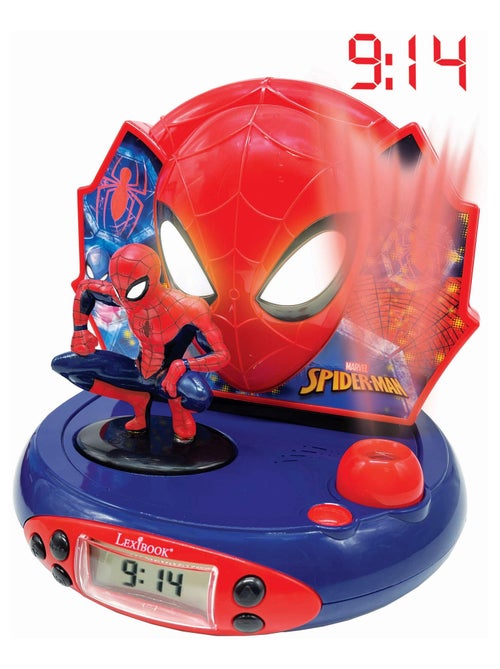 3d spider-man projectorklok met magische geluiden - Kiabi 3d spider-man projectorklok met magische geluiden - Kiabi