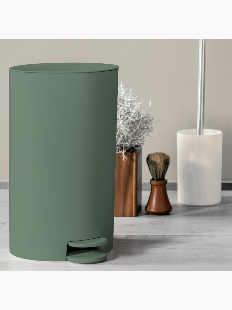 3l pedaalemmer voor de badkamer Saliegroen - Kiabi