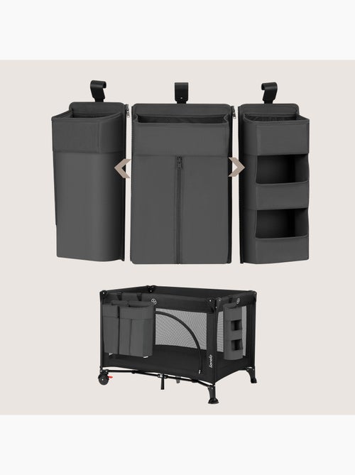 3x LIONELO Sidepocket Hangende Bedorganizer - Voor Luiers - Opbergmandje - Kiabi