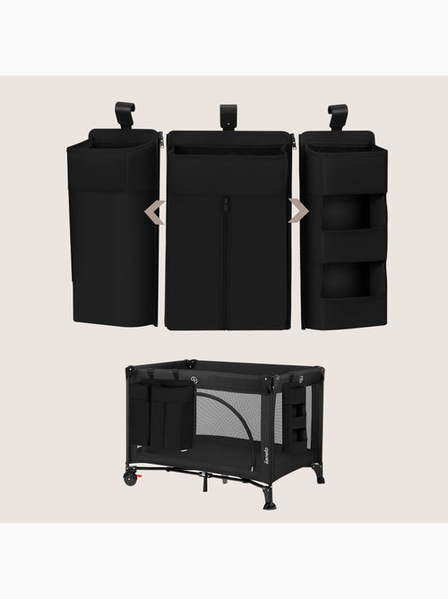 3x LIONELO Sidepocket Hangende Bedorganizer - Voor Luiers - Opbergmandje - Kiabi