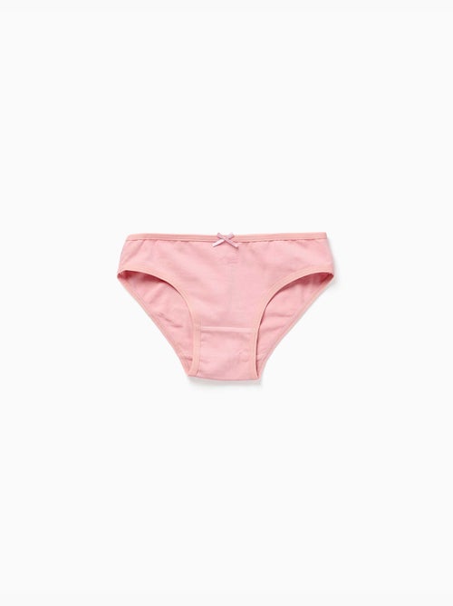 4 culottes en coton à motif d'étoiles - Kiabi
