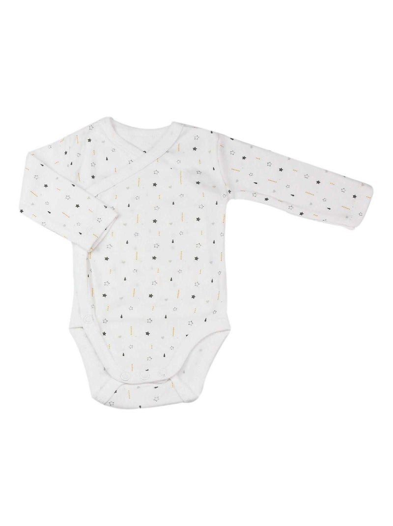 4-delige geboorteset voor baby's Mosterdgeel - Kiabi