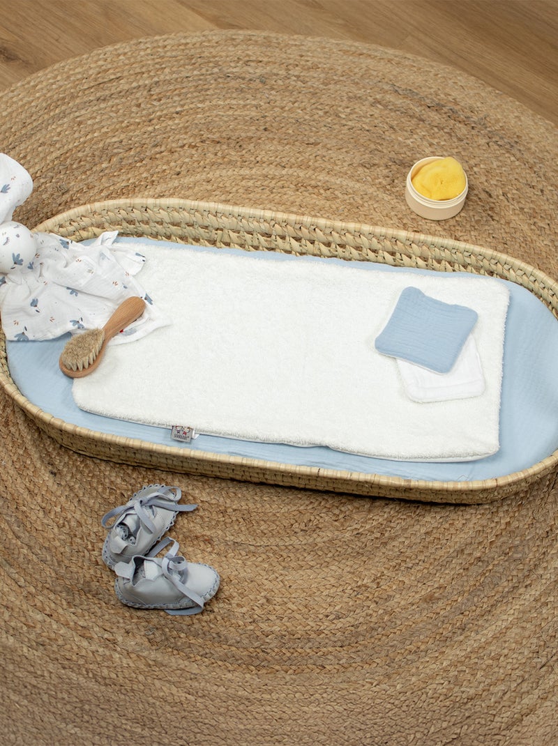 4-delige verschoningsmand set Blauw - Kiabi