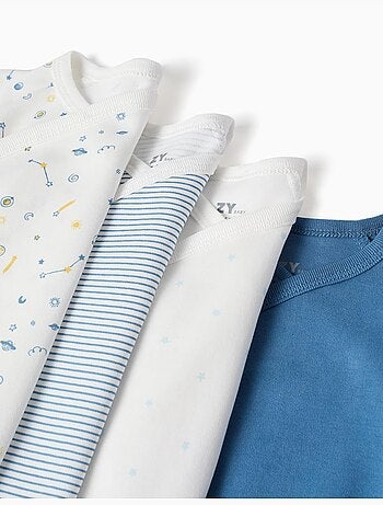 4 effen/bedrukte overslagrompers