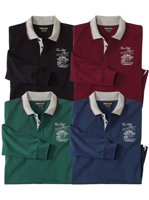 4-pack polo's North Cup - ATLAS FOR MEN - Kiabi 4-pack polo's North Cup - ATLAS FOR MEN - Kiabi