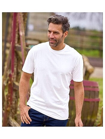 4-pack witte T-Shirts Atlas® - ATLAS FOR MEN