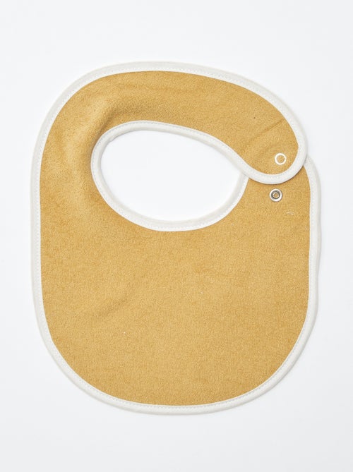 5 bavoirs à l'imprimés fantaisies à fermeture pressionnées - Kiabi