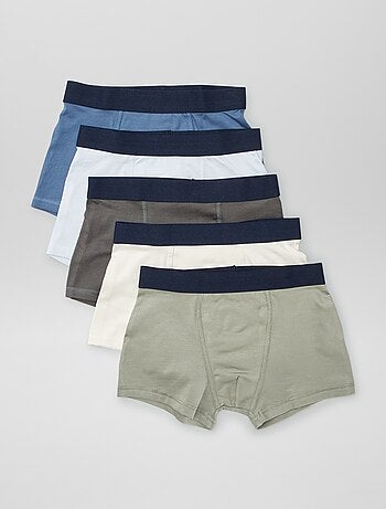 5 effen boxershorts