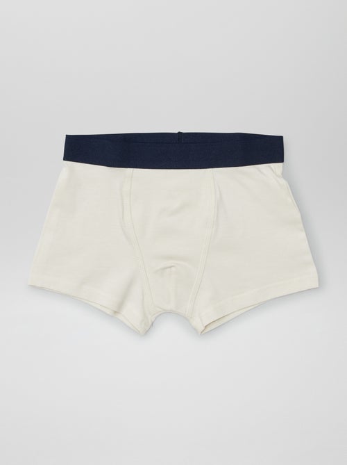 5 effen boxershorts - Kiabi