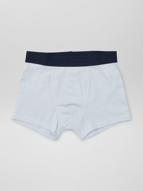 5 effen boxershorts - Kiabi