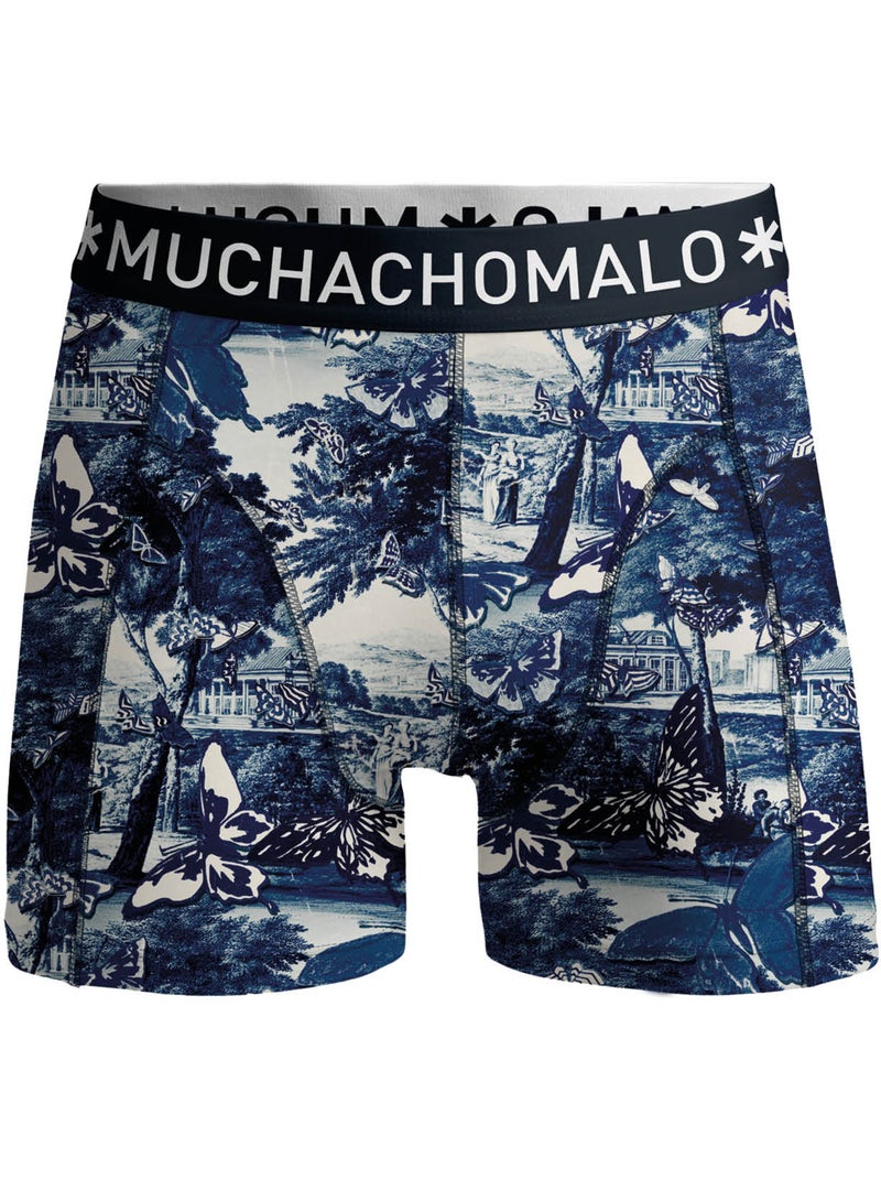 5 pack Muchachomalo boxershorts Blauw Zwart Blauw - Kiabi