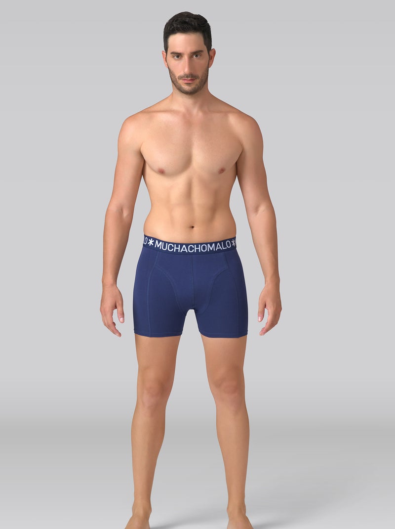 5 pack Muchachomalo boxershorts Zwart/Blauw/Groen - Kiabi