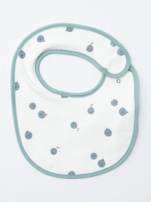 5 slabbetjes met leuke prints en drukknoopsluiting - Kiabi 5 slabbetjes met leuke prints en drukknoopsluiting - Kiabi