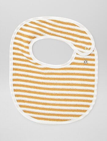 5 slabbetjes met leuke prints en drukknoopsluiting