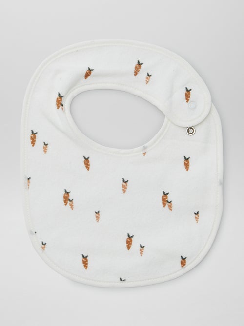 5 slabbetjes met leuke prints en drukknoopsluiting - Kiabi 5 slabbetjes met leuke prints en drukknoopsluiting - Kiabi