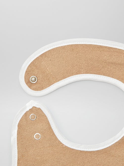 5 slabbetjes met leuke prints en drukknoopsluiting - Kiabi 5 slabbetjes met leuke prints en drukknoopsluiting - Kiabi