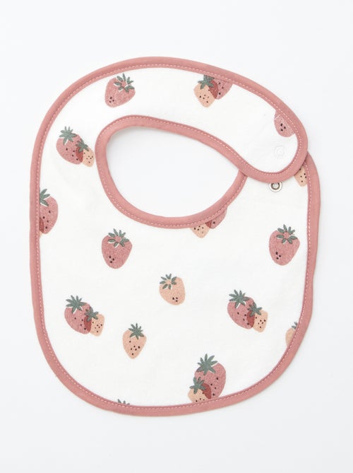 5 slabbetjes met leuke prints en drukknoopsluiting - Kiabi 5 slabbetjes met leuke prints en drukknoopsluiting - Kiabi