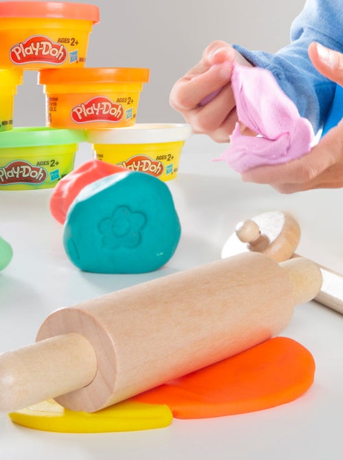 6 Boites de pâte à modeler + tapis et accessoires 'roba x Play-Doh' - Kiabi
