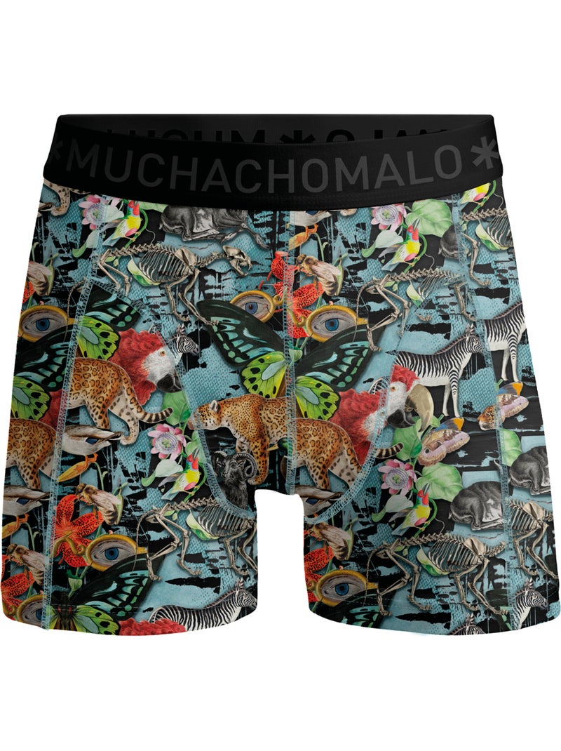 7 pack Muchachomalo boxershorts Blauw Groen Blauw - Kiabi