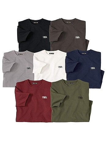 7-pack T-shirts Atlas - ATLAS FOR MEN