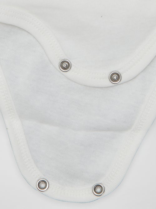 7 rompertjes met overslag + opbergzakje - Kiabi